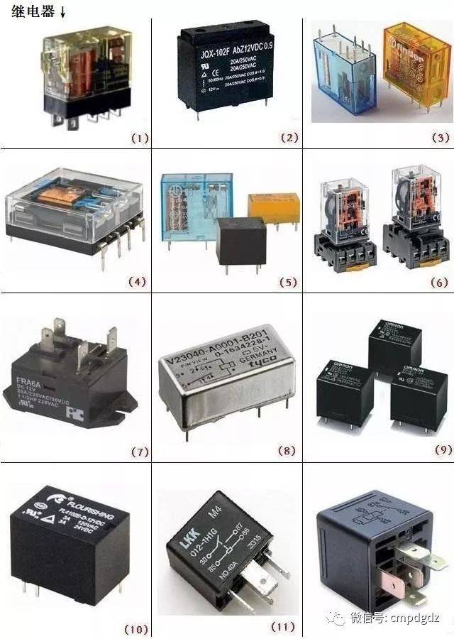 【电气分享】电子元器件图片、名称、符号对照,很全面,请收藏~